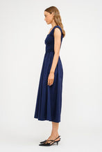 Load image into Gallery viewer, Delia Navy Midi Dress
