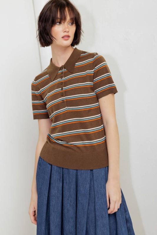 Rising Sun Knit Polo