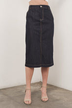 Load image into Gallery viewer, Annina Dark Denim Skirt
