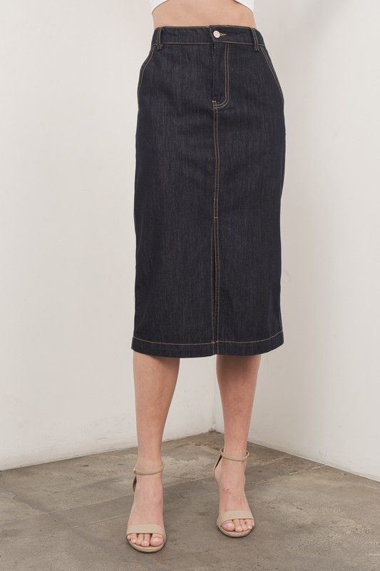 Annina Dark Denim Skirt