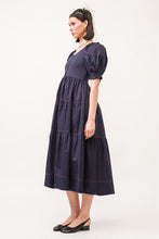 Load image into Gallery viewer, Kora Navy Midi Dress
