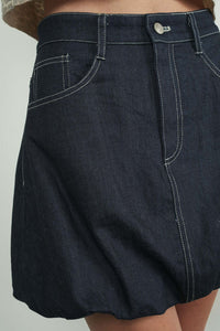 Bubbly & Chic Denim Skirt