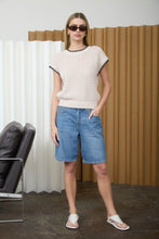 Load image into Gallery viewer, Don’t Doubt It Light Khaki Knit Top

