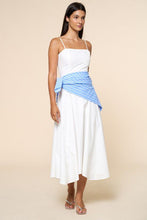 Load image into Gallery viewer, Mediterranean Summer Tie Waist Dress
