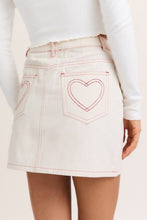 Load image into Gallery viewer, Love Me Do Stitched Skirt

