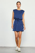 Load image into Gallery viewer, World View Cargo Dress in Navy
