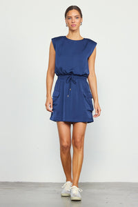 World View Cargo Dress in Navy