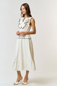 Moonlight Whisper Midi Dress