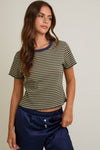 North Light Striped Tee