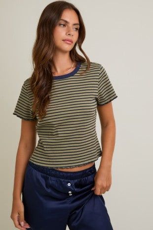 North Light Striped Tee