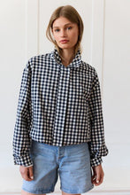 Load image into Gallery viewer, City Stroll Gingham Windbreaker
