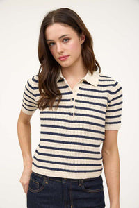 Strolling Around Knit Polo