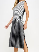 Load image into Gallery viewer, Mixed Signals Striped Dress
