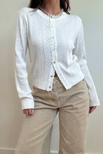Load image into Gallery viewer, There When You Need Pointelle Cardigan
