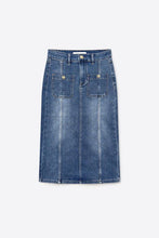 Load image into Gallery viewer, Good Call Denim Skirt
