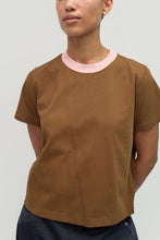 Load image into Gallery viewer, Function Ringer Tee Brown/Pink
