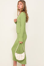 Load image into Gallery viewer, She’s an It Girl Lime Combo Dress
