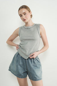 Switch Up Tank in Grey