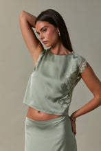 Load image into Gallery viewer, Serenade Me Sage Silk Set
