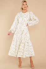 Load image into Gallery viewer, Forever Romance Eyelet Midi Dress
