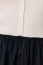 Load image into Gallery viewer, Gather Around Mixed Media Dress
