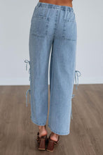 Load image into Gallery viewer, Tie Me Up Jeans
