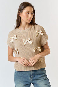 Breezy Grace Bows Sweater