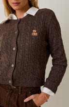 Load image into Gallery viewer, Taking Notes Teddy Cardigan
