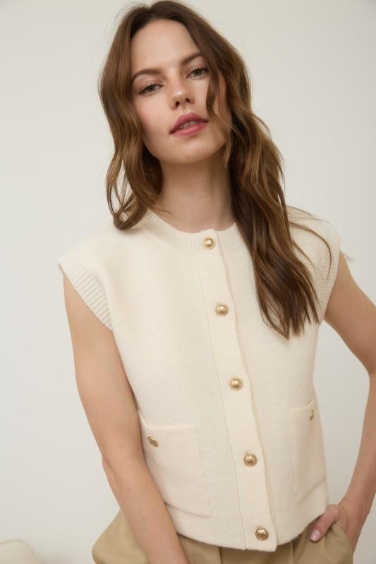 Elevated Essentials-Plans Are Made Knit Vest