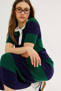 Always First Knit Polo Dress