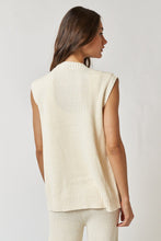 Load image into Gallery viewer, Love Nation Embroidered Vest in Sky Blue
