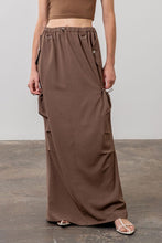 Load image into Gallery viewer, Going Places Mocha Skirt
