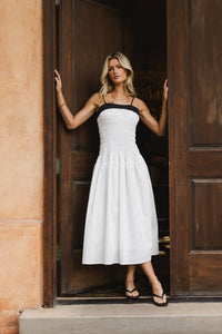 Timeless Treasure Smocked Midi Dress