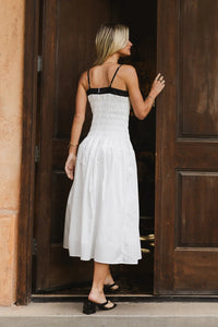 Timeless Treasure Smocked Midi Dress