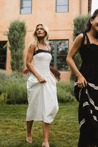 Timeless Treasure Smocked Midi Dress