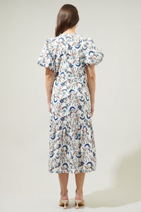 Blanche Floral Midi Dress