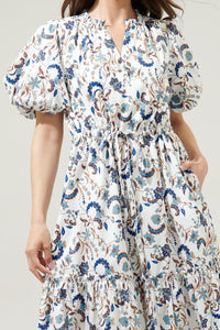 Blanche Floral Midi Dress