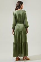 Load image into Gallery viewer, Augusta Olive Maxi Dress
