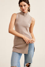 Load image into Gallery viewer, Aquarius Knit Top in Stone
