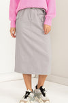 Poise Gray Cargo Skirt