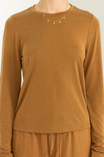 Load image into Gallery viewer, Perfect Long Sleeve Tee in Camel
