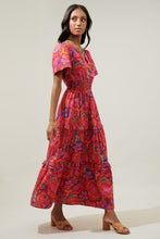 Load image into Gallery viewer, Raveena Palmer Maxi Dress
