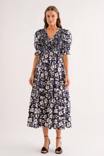 Load image into Gallery viewer, Azalea Smocked Midi Dress
