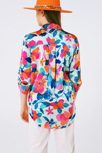 Floral Dream Silky Blouse