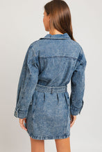 Load image into Gallery viewer, Pocketful Cargo Denim Dress
