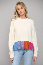 Load image into Gallery viewer, Fringe Fiesta Sweater
