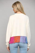 Load image into Gallery viewer, Fringe Fiesta Sweater
