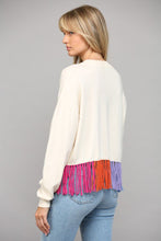 Load image into Gallery viewer, Fringe Fiesta Sweater
