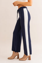 Load image into Gallery viewer, Navy Varsity Knit Set
