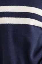 Load image into Gallery viewer, Navy Varsity Knit Set
